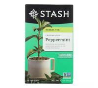 Stash Tea Stash Premium Herbal Tea Caffeine Free Peppermint, Pack of 2