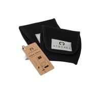 Stashed Pedal Wrap Small- Heavy-Duty 4 mm Nylon-Coated Neoprene Strap With Hang Strap • Fits Platform, SPD & Children’s Bike Pedals up to 75mm x 90mm • Prevents Travel & Storage Scratches