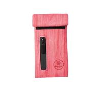 Stasheeze Smell Proof Bag 22x9cm Bag Case Smoke Seal Water Proof Leather Storage UK Pouch Pink Odour Proof Durable Velcro with Zip for Travel