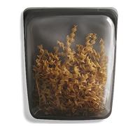 Stasher Platinum Silicone Food Grade Reusable Storage Bag, Black (1/2 Gallon) | Reduce Single-Use Plastic | Cook, Store, Sous Vide, or Freeze | Leakproof, Dishwasher-Safe, Eco-friendly | 64 Oz