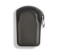 Stasher Silicone Reusable Go Bag (Black) | Food Meal Prep Storage Container | Lunch, Travel, Makeup, Gym Bag | Freezer, Oven, Microwave, Dishwasher Safe, Leakproof