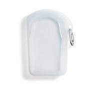 Stasher Silicone Reusable Storage Bag, Go Bag (Clear) | Food Meal Prep Storage Container | Lunch, Travel, Makeup, Gym Bag | Freezer, Oven, Microwave, Dishwasher Safe, Leakproof
