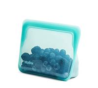 Stasher STSUCC2 Silicone Bag, Aqua, Stand Up Mini, Microwave, Storage, Cooking