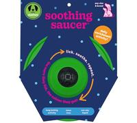 Stashios: Soothing Saucer - Dogs Slow-Licking Device, Rolling Ball Dispenses Liquid, Pet Calming Activity, Fill W/Liquid Treats-Broth-Soothing Sauce