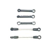 STASRC RC ERA C032 Huey UH-1 Helicopter Parts Connecting Rod for RC ERA Helicopter Spare (Black)