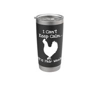 State and County Fair Show Chicken Livestock Showing Poultry Stainless Steel Insulated Tumbler