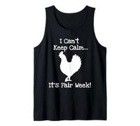 State and County Fair Show Chicken Livestock Showing Poultry Tank Top