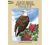 State Birds and Flowers Coloring Book (Dover Nature Coloring Book)