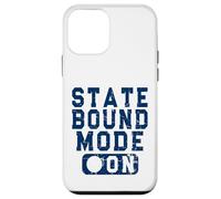 State Bound Mode On - Fun School Competition Saying Blue Case for iPhone 12 mini