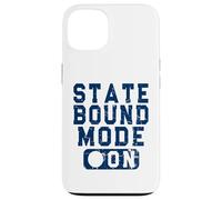 State Bound Mode On - Fun School Competition Saying Blue Case for iPhone 13