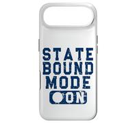 State Bound Mode On - Fun School Competition Saying Blue Case for iPhone Air