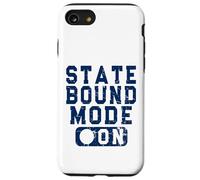State Bound Mode On - Fun School Competition Saying Blue Case for iPhone SE (2020) / 7/8