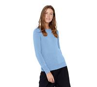 State Cashmere Womens Crew Neck Jumper 100% Pure Cashmere Sweater Long Sleeve Pullover (Small, Baby Blue)