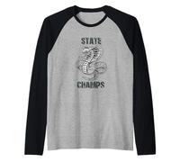 State Champs Raglan Baseball Tee