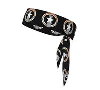 State Emblem Of Northern Mariana Islands Printing Sports Headband Tie,Durable Sports Bandage Headscarf, Ideal For Volleyball & Workoutsâ€‹