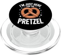 State Fair Eats I'm Just Here For The Pretzel PopSockets PopGrip for MagSafe