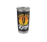State Fair Food Corn Dog King Stainless Steel Insulated Tumbler