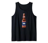 State Flag of Wyoming Flag Beer Bottle Drinking Tee - WY Tank Top