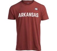 State Flags of The United States of America USA T-Shirts for Men or Women, Heather Red, Large