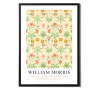 State Media Vision Framed William Morris Daisy Poster A3 Size - Famous Artist Drawings - Stylish Home Decor in a Variety of Sizes (Daisy, A3 Black Framed)