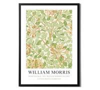 State Media Vision William Morris Poster - Famous Artist Drawing - Stylish Home Decor in a Variety of Sizes (Honeysuckle, A4 Print Only)