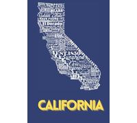 State of California Journal Souvenir Notebook