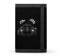 State of Indiana Racecar Cute Wallet Slim Card Holder Wallets Pocket Purse for Men Women