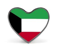 State Of Kuwait Flag Shirt Brooch - Buttons Modesty Pins, Cover Up Blouse Pins, Safety Invisible Buttons Fixed Brooche Badges For Bags, T Shirt, All Clothes Accessories Gift