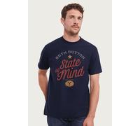 State Of Mind Beth Dutton Red Yellowstone T-Shirt Yellowstone Navy M