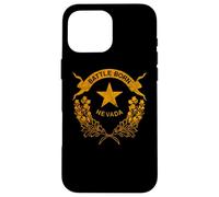 STATE OF NEVADA FLAG - LAS VEGAS RENO LAKE TAHOE CARSON Case for iPhone 16 Pro Max