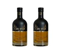 State of Rum - Salted Caramel & Apple Flavoured Rum | 47% ABV | 2 x 70cl Bottles | Aged 3-5 Years