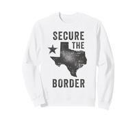 State of Texas Graphic - Secure The Border USA Sweatshirt