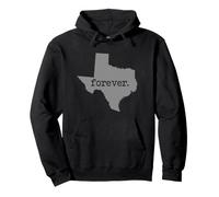 State of Texas with the word Forever Pullover Hoodie