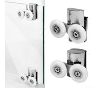 State of the Art Top Bottom Rollers for Bathroom Shower Doors 23mm