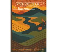State Pride Notebook Collection: Tennessee (Southeast) - Volunteer (36N-86W, Nashville) | Compact Edition: State-Themed Notebook with Affirmations & ... U.S. State or Territory You Love with Pride