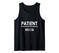 State Psychiatric Hospital Patient Halloween Costume Uniform Tank Top