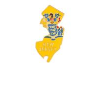 State Shaped Map Lapel Pin, Premium Brass Enamel Flag Brooch Badges, Patriotic Travel Souvenir Keepsake for Hat Backpack Bags Clothing, S, Brass, enamel