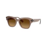State Street Rb2186 Sunglasses - unisex - Ray-Ban - Sunglasses - Brown - 49 MM - Accessories 49 MM