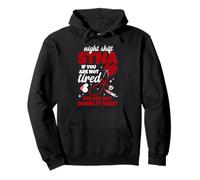 State Tested Nursing Assistant Appreciation Not Tired STNA Pullover Hoodie