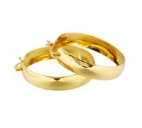 Statement Big Circular Earrings Unique Gold/Silver Large Circular Earrings For Enhancing Any Outfit Effortlessly