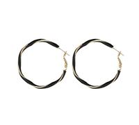 Statement Earrings for Wedding Earrings Dazzling Earrings Creative That The Times EarringsCreative Brand Can In Worn Holiday Earrings Ordinary Be Decoration Women Earrings for Mother (black, One Size)