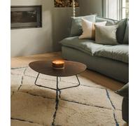 Statement Furniture Bergen Small Coffee Table In Warm Rust Colour