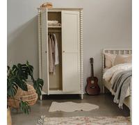 Statement Furniture Cromwell Double Wardrobe With Shelf And Hanging Rail -Linen