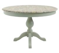 Statement Furniture Florence Large Sage Green Pedestal Round Dining Table 120Cm