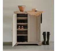 Statement Furniture Florence Shoe Storage Cabinet Wooden Shoe Rack - Truffle