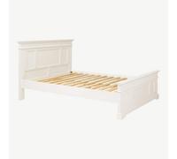 Statement Furniture Gainsborough Vintage Cream Wooden Double Bed Frame 4Ft6 Hamptons Style
