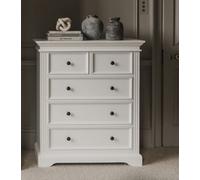 Statement Furniture Gainsborough White 2 Over 3 Chest Of Drawers