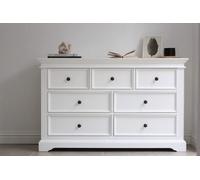 Statement Furniture Gainsborough White 3 Over 4 Chest Of Drawers