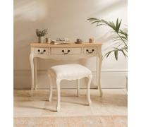 Statement Furniture Juliette Shabby Chic Dressing Table- Champagne