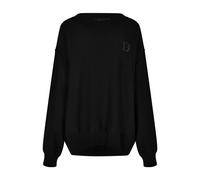 Statement Logo Knit Jumper - female - Dsquared2 - Round-neck Knitwear - Black - M - Knitwear M